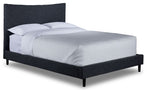 Lawrence 3-Piece Full Bed - Dark Grey