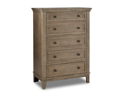 Leland 5 Drawer Chest - Sand