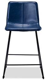 Leo II Counter Height Stool - Blue