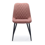 Kinsley Velvet Side Chair - Coral
