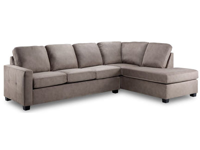 Lindsay 2 Pc. Sectional with Right Facing Chaise - Beige