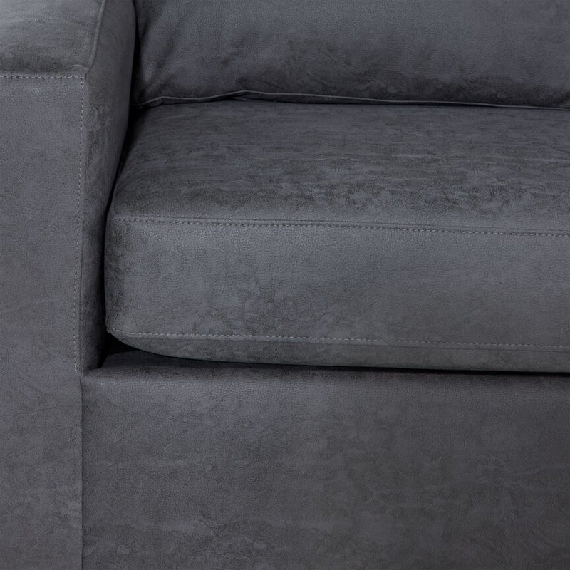 Lindsay 2 Pc. Sectional with Right Facing Chaise - Grey Leons