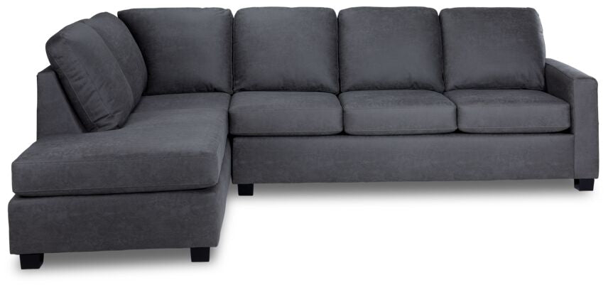 Lindsay 2 Pc. Sectional with Left Facing Chaise - Grey