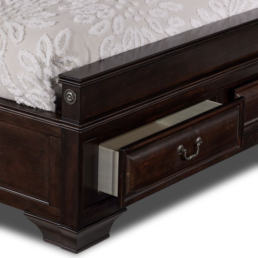 Louis 3-Piece Queen Storage Bed