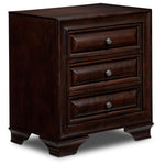 Louis 5-Piece Queen Storage Bedroom Package - Cherry