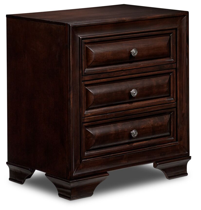 Louis 5-Piece Queen Storage Bedroom Package - Cherry