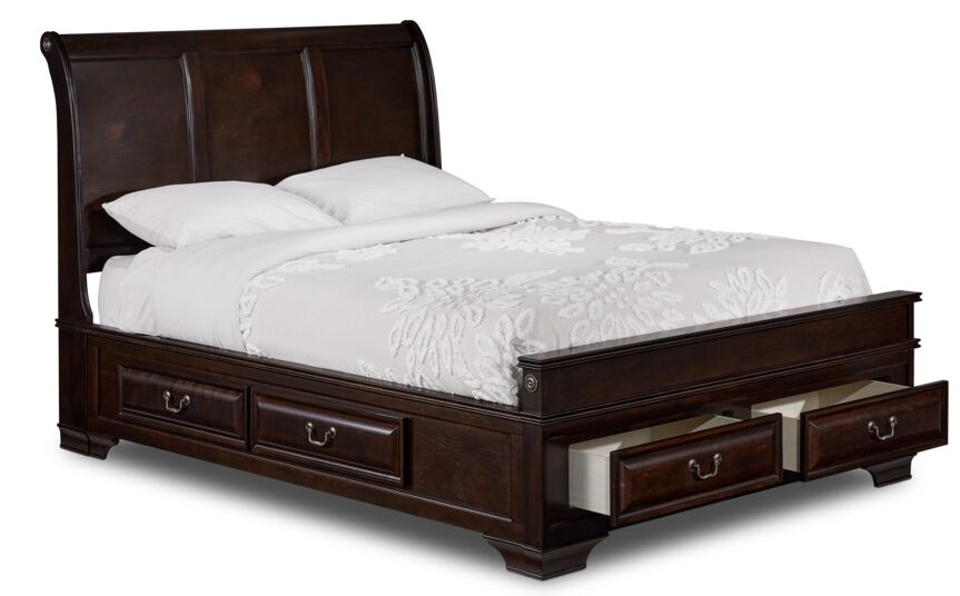 Louis 3-Piece Queen Storage Bed