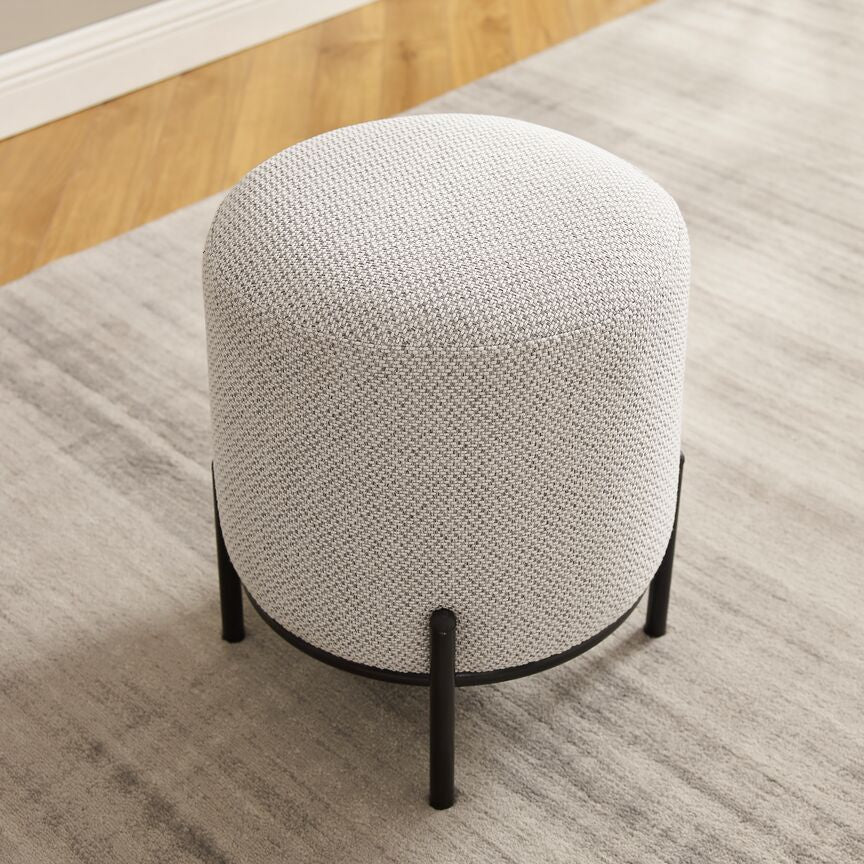 Lyra Ottoman - Grey