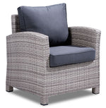 Maldives Outdoor 4-Piece Conversation Set - Grey