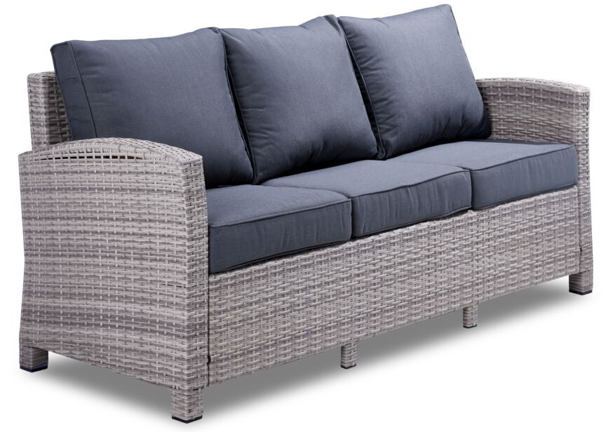 Maldives Outdoor 4-Piece Conversation Set - Grey