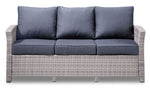 Maldives Outdoor 4-Piece Conversation Set - Grey