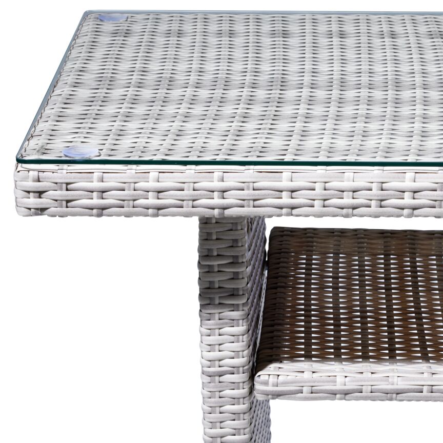 Maldives Outdoor 4-Piece Conversation Set - Grey