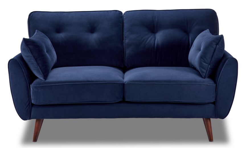 Mallory Loveseat Blue Leon s