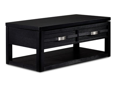 Manila 48" Lift-Top Coffee Table - Black