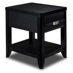 Manila 20" End Table - Black