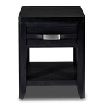 Manila 20" End Table - Black