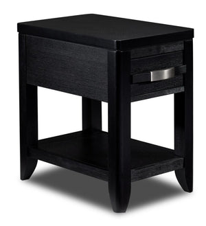 Manila Chairside Table - Black
