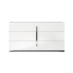 Mara 6 Drawer Dresser - White Lacquer