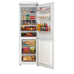 Epic 24" White Retro Bottom Mount Refrigerator (11.0 cu. ft.) - ERFF111W