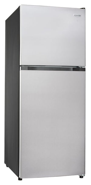 Marathon 23.4" Stainless Steel Top Mount Refrigerator (12.1 cu. ft.) - MFF123SS