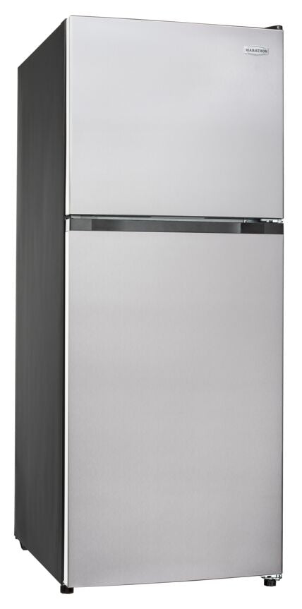 Marathon 23.4" 12.1 Cu.Ft. Stainless Steel Top-Freezer Refrigerator - MFF123SS
