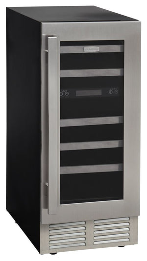 Marathon 15" Stainless Steel Dual Zone Undercounter Wine Cooler (3.2 cu. ft.) - MWC28-DSS