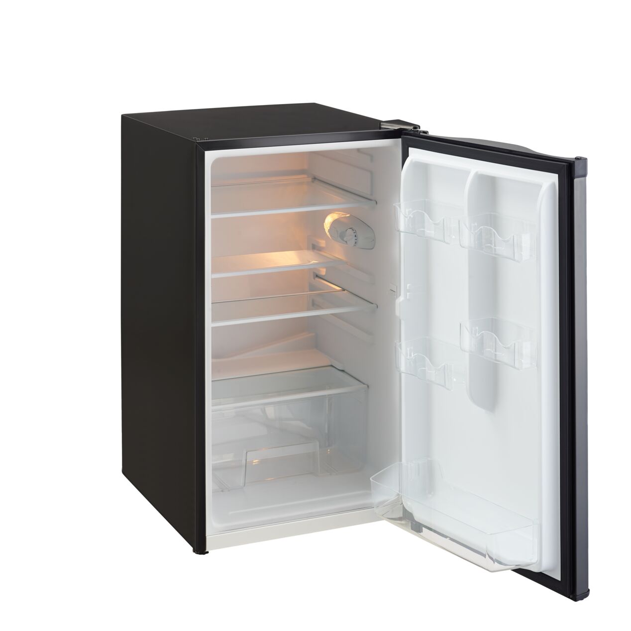 Marathon Black Stainless Compact Refrigerator (4.5 cu.ft.) - MAR45BLS-1