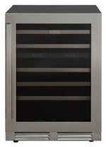 Marathon 24" Stainless Steel Dual Zone Undercounter Wine Cellar (5.4 cu. ft.) - MWC56-DSS