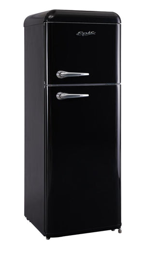 Epic 21.5" Black Retro Top Mount Refrigerator (7.5 cu. ft.) - ERR82BL-1