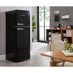 Epic 21.5" Black Retro Top Mount Refrigerator (7.5 cu. ft.) - ERR82BL-1