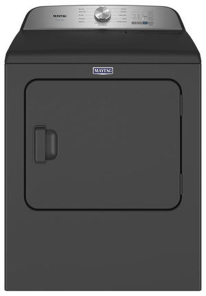 Maytag Volcano Black Electric Dryer with Pet Pro (7.0 cu. ft.) - YMED6500MBK