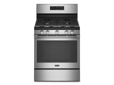 Maytag Smudge-Proof Stainless Steel 30" Gas Range with AirFry (5 Cu.Ft.) - MGR7700LZ