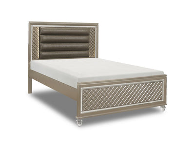 Meera 3-Piece Full Bed - Champagne