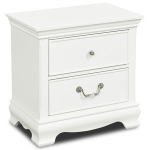 Melanie Night Table - White