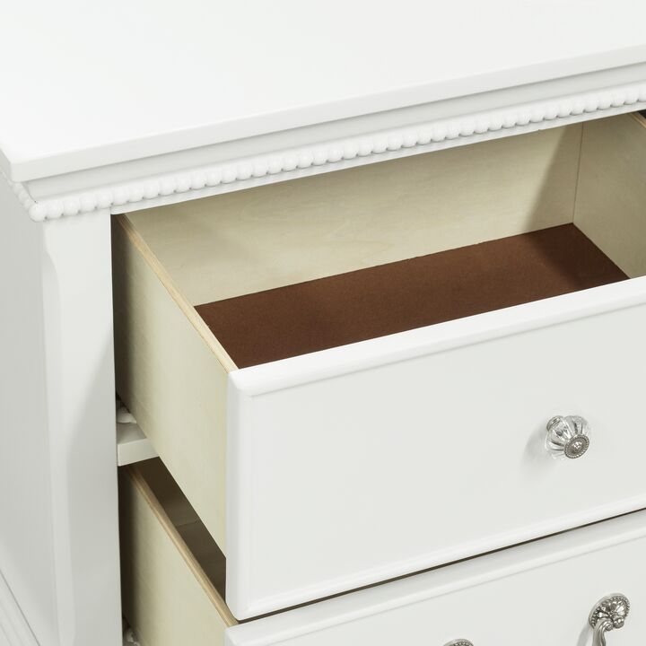 Melanie 5-Piece Twin Bedroom Package - White