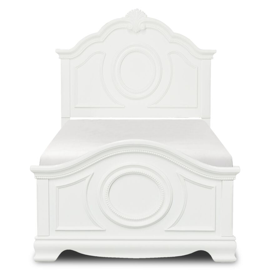 Melanie 3-Piece Twin Bed - White