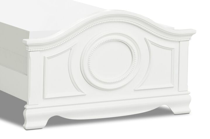 Melanie 5-Piece Twin Bedroom Package - White