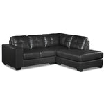 Meldrid 3 Pc. Sectional with Right Facing Chaise - Grey