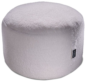 Mila Ottoman - Sherpa White