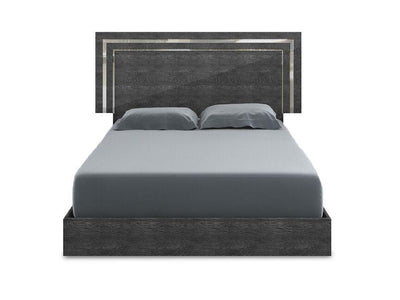 Sarah Ala Mode 3-Piece King Bed - Grey