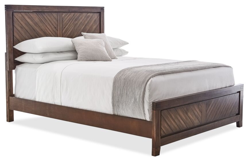 Nathan 5-Piece Queen Bedroom Package - Brown