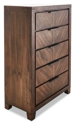 Nathan 5-Piece King Bedroom Package - Brown