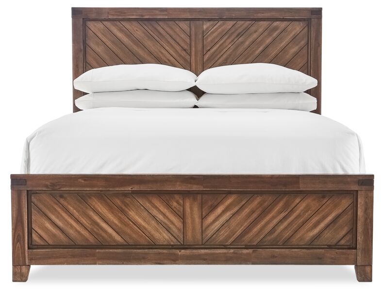 Nathan 5-Piece King Bedroom Package - Brown