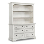 Olivia Hutch/Bookcase - Brushed White