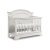Olivia Arch Top Crib - Brushed White