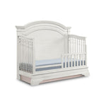 Olivia Arch Top Toddler Bed Package - Brushed White