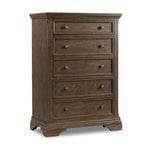 Olivia 5 Drawer Chest - Rosewood