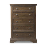 Olivia 5 Drawer Chest - Rosewood