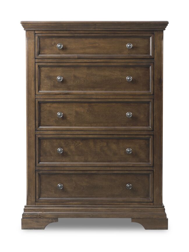 Olivia 5 Drawer Chest - Rosewood