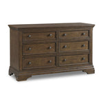 Olivia 6 Drawer Dresser - Rosewood